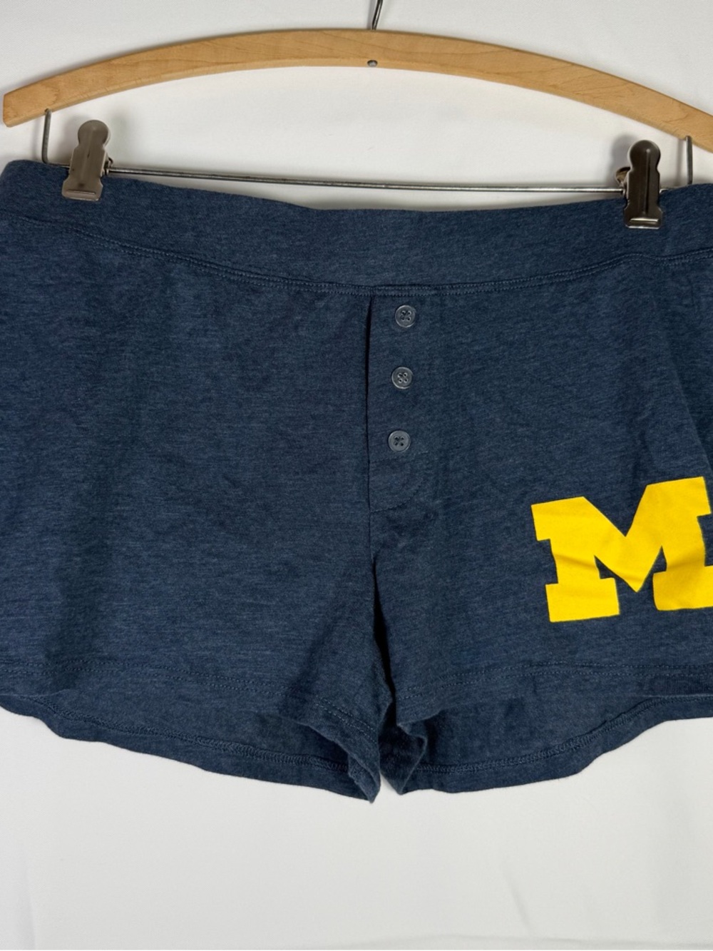 Ladies Concepts Sport U Of M Michigan Bed Lounge Sleepwear Shorts College Team